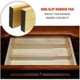 thumbnail image 3 of SMIBUY Adjustable Bamboo Drawer Dividers, Organizer, 3 of 4