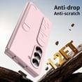 thumbnail image 7 of for Samsung Galaxy Z Fold 6 Case, Stylish Wristband Kickstand Silicone Screen Protector Drop Protective Skin-Friendly Shockproof Folding Case Cover for Samsung Galaxy Z Fold 6, Pink, 7 of 7