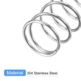 thumbnail image 4 of Compression Spring, 15 Pack 304 Stainless Steel, 16mm OD, 1.2mm Wire, 30mm Length, 4 of 6