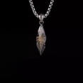 thumbnail image 4 of Vintage Wishing Stone Pendant Necklace Fashion Clavicle Chain Statement Sweater Chain Jewelry Adjustable Collar Necklace, 4 of 8