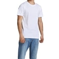 thumbnail image 4 of Jack & Jones Camiseta de Hombre, paquete de 5 - JJEORGANIC BASIC TEE O-NECK, manga corta, algodón orgánico Blanco/Azul marino/Negro S (Small), 4 of 6
