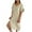 01-Khaki, variant on Atogsazn Summer Dress for Women 2025 Casual V Neck Linen Baggy Short Sleeve Dresses Fashion Loose Clothes 01-Black L