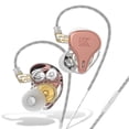 thumbnail image 1 of Teléfono móvil Auricular Teléfono Celular 3.5mm Línea Control Deportes Auriculares Música Escuchar Auriculares Fitness Auriculares Suministros Suministros Suministros Pink Oro con MIC Inevent EL022529-02B, 1 of 7