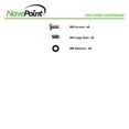 thumbnail image 4 of Vented  4-Post Shelf, Adjustable, Black, 650 mm Depth, 1U, 242 lbs, Cold Rolled Steel, CE Compliant, 4 of 4