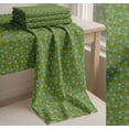 thumbnail image 6 of Soimoi Cotton Voile Fabric Leaves & Periwinkle Floral Printed Fabric 1 Yard 56 Inch Wide, 6 of 7