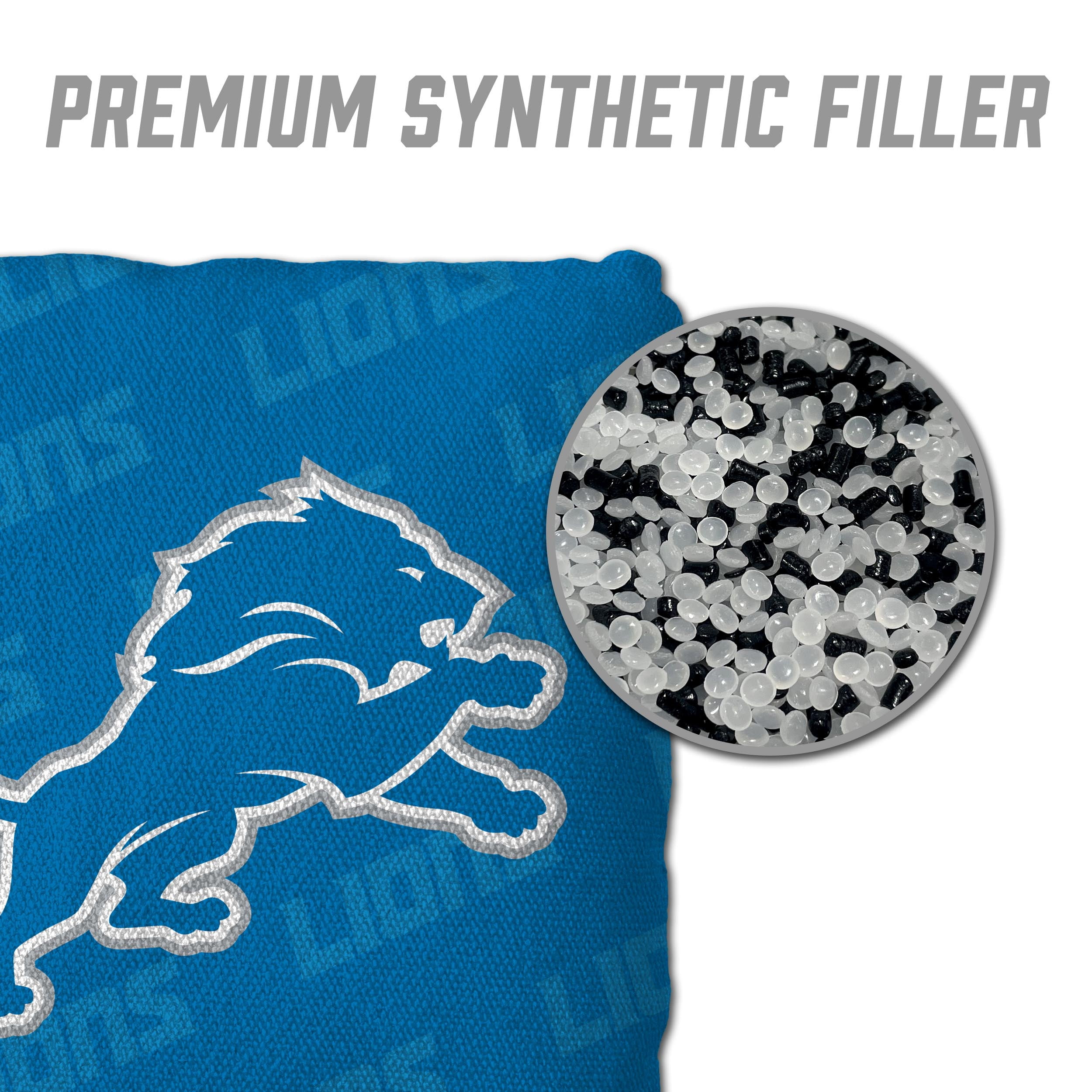 NFL Detroit Lions Cornhole Bags - 4PK - Blue