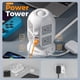 thumbnail image 2 of Protector de sobretensión Power Strip TESSAN Tower de 3 m con 8 AC, 4 USB, 2 of 7