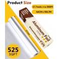 thumbnail image 2 of Rollo de papel de aluminio Katbite Heavy Duty 17,7 cm x 160 m, 2 of 7