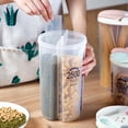 thumbnail image 5 of Vikakiooze 2022 Home Storage and Organization Transparent Plastic Storage Box Dry Dried Food Storage Box Container Box, 5 of 7