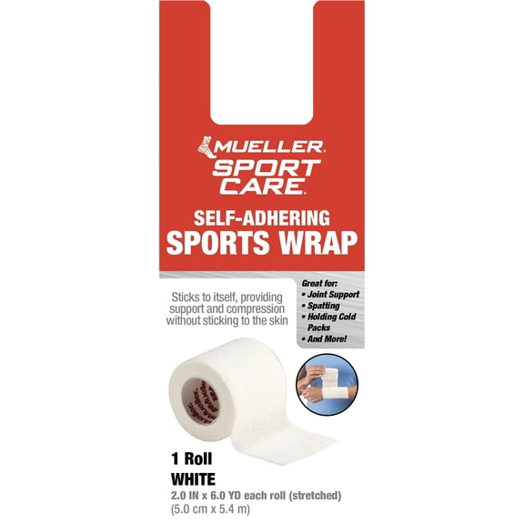 Mueller Sports Wrap, 2" White