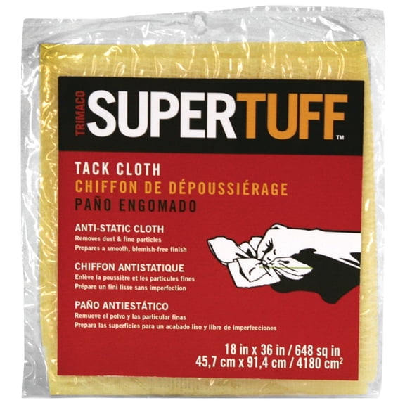 10501 SuperTuff Tack Cloth, Tan, 18 x 36-In.