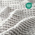 thumbnail image 3 of EGOHOME Waffle Blanket-100% Cotton Lightweight Oversize Yarn-dyed Bed Blanket for All Seasons, Sleet Twin, 3 of 11