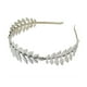 thumbnail image 1 of Diadema de diosa griega europea, corona de hojas metálicas doradas y plateadas, banda para el pelo, Tiara nupcial para boda, accesorios para el cabello brillantes, 1 of 3