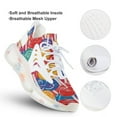 thumbnail image 3 of Candy Pattern Rainbow Lollipop Walking Shoes for Men Woman Lightweight Tennis Fashion Elastic Sports Shoes Cushion Basketball Shoes, 3 of 7