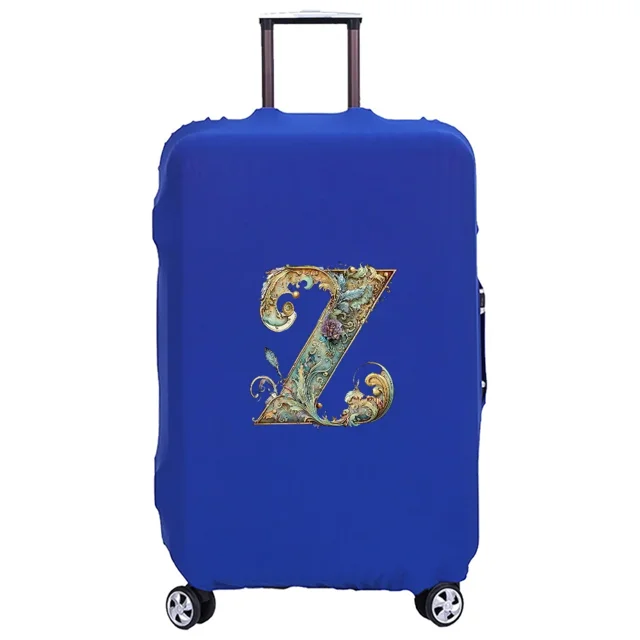 Housse de Valise Lavable Housse de Protection Anti-Rayures Housse Adaptée pour Motif Graphique s'Adapte 18-32 Pouces 8 Lettre Graphique Z m