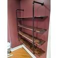 thumbnail image 2 of Closed Pipe Shelving Unit Slate, 2 of 5