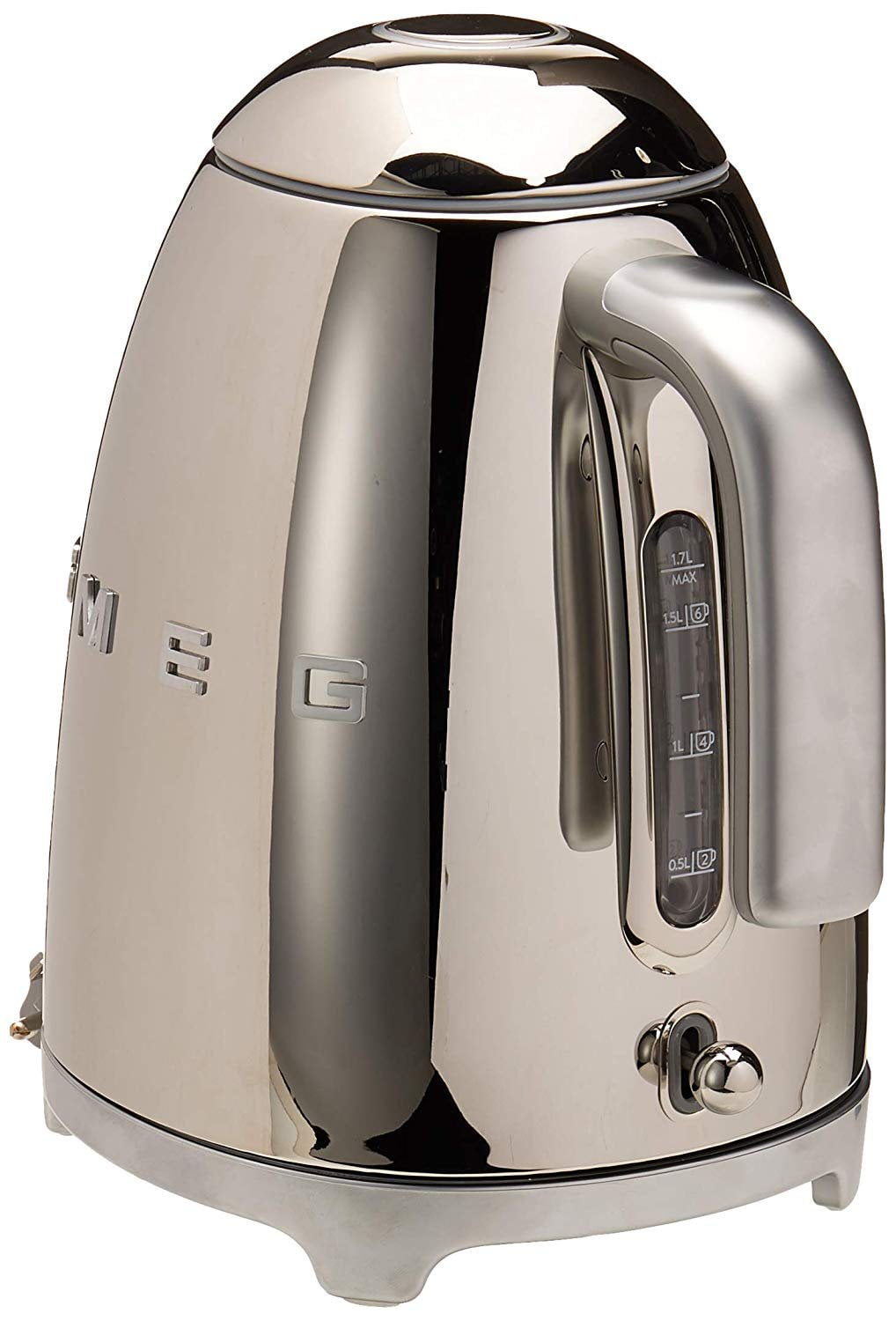 Smeg KLF02RDUS 50's Retro Style Aesthetic Electric Tea Kettle.