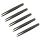 thumbnail image 4 of Pinzas Antiestáticas, Amplia Compatibilidad, 10 Piezas, Líneas Brillantes, Pinzas Para Audífonos Para Electrónica Para Trabajo De Laboratorio ANGGREK Hearing Aid Tweezer, 4 of 8