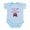 Sky Blue, variant on CafePress - So Cute Republican Infant Bodysuit - Baby Light Bodysuit, Size Newborn - 24 Months
