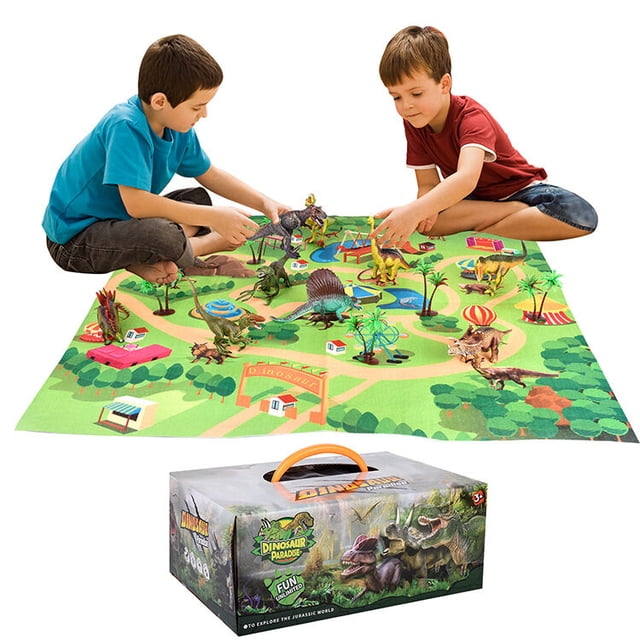 Labymos Figura de juguete de dinosaurio con
