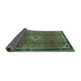 thumbnail image 2 of Ahgly Company Indoor Rectangle Persian Turquoise Blue Traditional Area Rugs, 3' x 5', 2 of 4