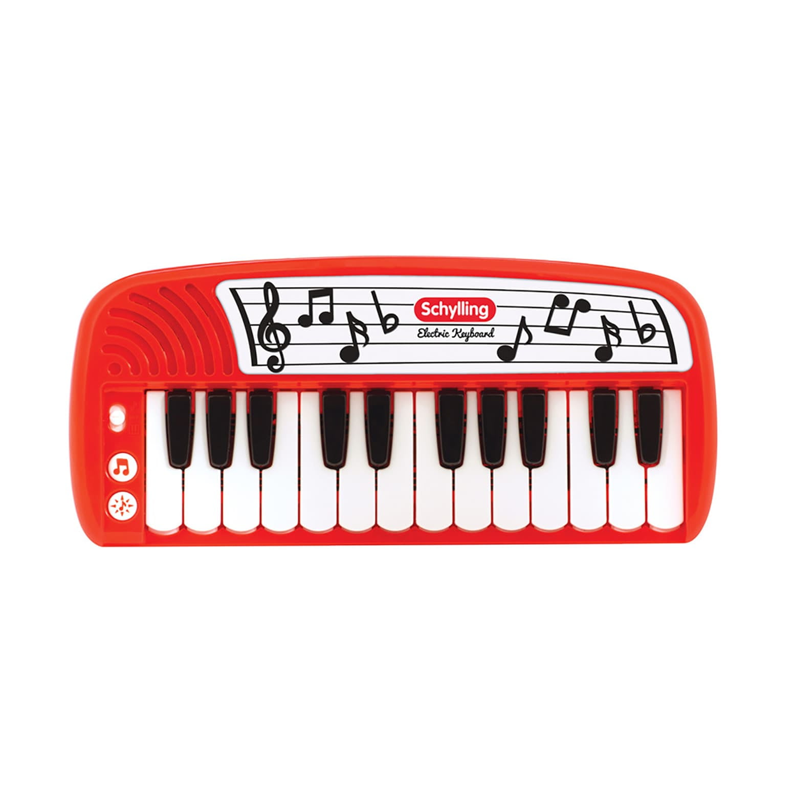 Schylling Electric Keyboard, Musical Instrument Toy with 14 Demo Songs Included, Children 3+ Years