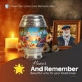 thumbnail image 4 of Yatskia Beach Sunset Mini Memorial Urns for Human Ashes Adult Brother and Sister, Little Keepsake Urn for Adult Ashes, (Monar Pack of 4, 3 Inch), 4 of 8