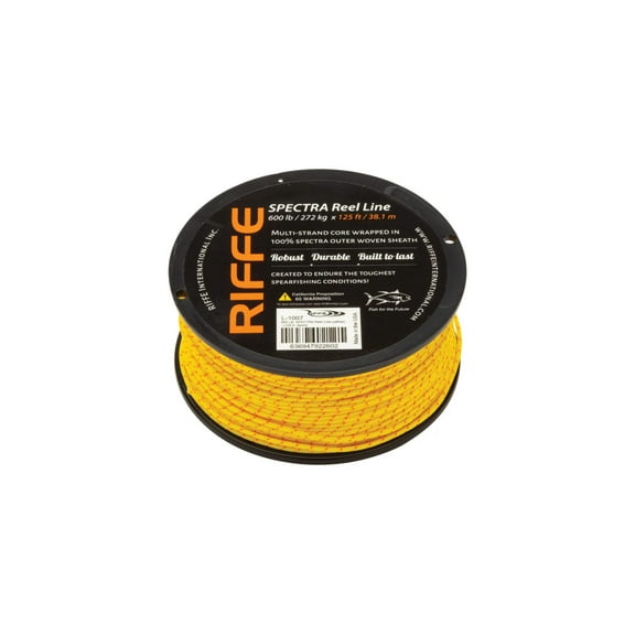 Riffe 600 lb SPECTRA REEL LINE, 125 ft