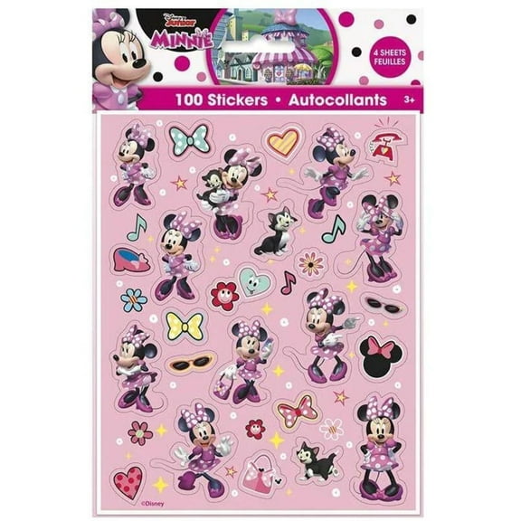 Disney Iconic Minnie Mouse Stickers [4 Sheets]