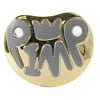 Billy Bob Teeth, Inc. Mens Baby Pimp Pacifier One Size Fits Most Gold