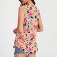 thumbnail image 4 of Économies en Liquidation! BEFOKA Débardeur d'Été pour Femmes, Débardeur Décontracté Grande Taille pour Femmes, Débardeur Imprimé Sans Manches Col Rond Décontracté et à la Mode, 4 of 5