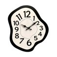 thumbnail image 4 of Reloj de Pared Creativo Moderno con Diseño Torcido Silencioso Superficie de Acrílico Elegante Fácil Lectura de Hora Adecuado para Regalo Decoración de Hogar Oficina Cocina Sala de Estar, 4 of 9