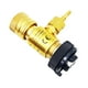thumbnail image 5 of Adaptador regulador de gas para soldadura oxigenada, ajuste de precisión, adaptador de oxígeno con válvula, regulador de tanque de cobre resistente., 5 of 9
