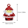 thumbnail image 2 of CTIRCHIU Set of 10 Mini Christmas Bells for Holiday Ornaments, Festive Decoration Accessories for Tree and Crafts, 2 of 8