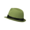 thumbnail image 2 of Ladies Wool Felt Fedora Hat - Cactus, 2 of 2