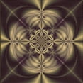 thumbnail image 1 of Ahgly Company Machine Washable Indoor Square Transitional Burgundy Brown Area Rugs, 7' Square, 1 of 7
