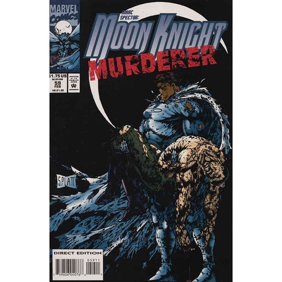 Marc Spector: Moon Knight #59 VF ; Marvel Comic Book