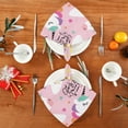 thumbnail image 4 of GZHJMY Set of 6 Cute Unicorn Satin Napkin Square 20 Inches Table Napkins Soft Smooth Decorative Napkins for Wedding Banquet Party Decoration, 4 of 6