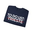 thumbnail image 3 of Inspiring Vacations To Do List Trieste City Travel  Gildan 18000 Sweatshirt, 3 of 4