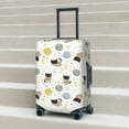 thumbnail image 5 of Yiaed Cute Cat Print Travel Luggage Cover Suitcase Protector Fits 18-32 Inch Luggage Wheel Covers Patterned Elastic Luggage Anti-scratch（No luggage）-Medium, 5 of 5