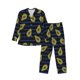 thumbnail image 1 of Balery Avocado Pijama para Hombre de Dos Piezas con Manga Larga, Conjunto de Dormir y Descanso Suave con Bolsillos-Large, 1 of 7