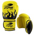 thumbnail image 3 of Par de Guantes de Boxeo Fire Sports PVC Línea Fire One Amarillo, 3 of 4