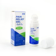 Lidocaine plus Menthol Topical Pain Relief Gel Roll-On, Fast Acting, Long Lasting, & Powerful Topical Pain Reliever