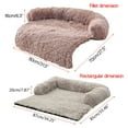 thumbnail image 3 of JNANEEI Bed for Dog Cats Pet Square Plush Kennels Medium Small Dog Sofa Bed Cushion Dog Comfort Pet Bed House Pet Supplies, 3 of 14