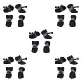 thumbnail image 1 of Methold 4 Uds. De zapatos para mascotas, botas de lluvia impermeables para exteriores, accesorios para el cuidado de las patas de cachorros de Type2 NO2, 1 of 6