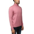 thumbnail image 3 of X RAY JEANS Mens Turtleneck Sweater Pullover, Dusty Mauve, 6XL, 3 of 6
