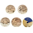 thumbnail image 4 of Christmas Tabletop Decoration Wooden Ornaments With Pattern Creative Gift For Friends, 4 of 11