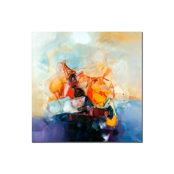 Trademark Fine Art "Abstract III" Canvas Art by Zavaleta