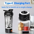 thumbnail image 6 of 24.64oz Electric Automatic Protein Shaker Cup, Portable Whey Protein Mixer, USB Type-C Rechargeable Stirring Bottle for Gym Home Office, 6 of 8