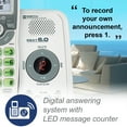 thumbnail image 5 of VTech CS6124 DECT 6.0 Cordless Phone with Answering System and Caller ID/Call Waiting, White, 5 of 12